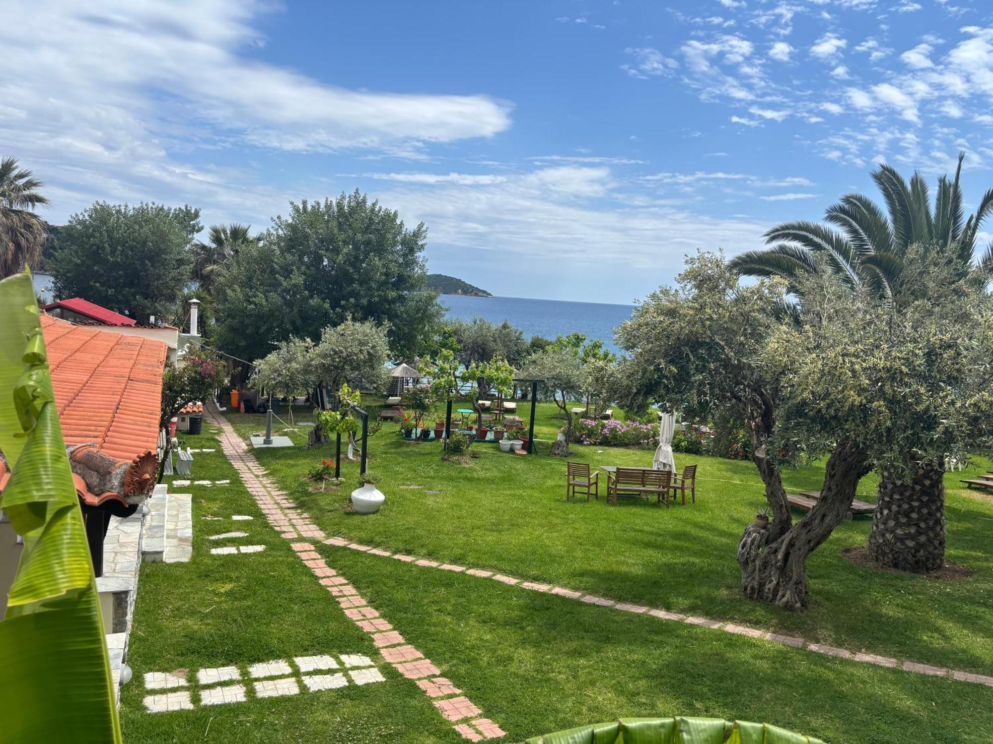 Angeliki Beach Hotel Megali Ammos  Luaran gambar